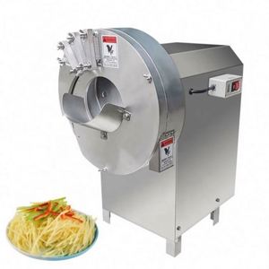 Máquina Trituradora Automática Comercial para Patatas Fritas, Cebolla, Jengibre, Papaya y Raíces de <span class=keywords><strong>Vegetales</strong></span> - Product Image 1