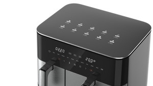 Friggitrice ad Aria Doppia da 11L per Uso Domestico e Commerciale, Pentola Multifunzionale di Grande Capacità - Product Image 5