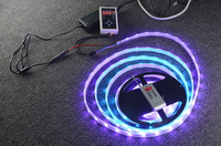 Dream Color LPD6803 IC цифровая SMD 5050 Светодиодная лента Водонепроницаемая IP67 СВЕТОДИОДНАЯ декоративная лента