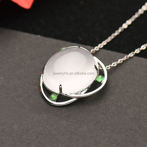 Collar de Jadeíta 5A Qingyabailu Feicui para Mujer, Transparente como el Hielo, Elegante, de Alta Calidad, Verde Imperial, Tipo Hielo, Clásico - Product Image 5