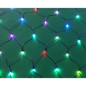 Filet <span class=keywords><strong>lumineux</strong></span> LED étanche pour mariage, éclairage de Noël, décoration d'arbustes, taille personnalisée - Product Image 4