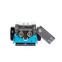 Kit de robotique de codage avec rotor métallique Makeblock MBot2 avec support pour débutants CyberPi, programmation Scratch Python, voiture télécommandée