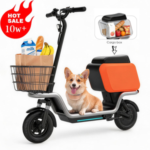 Meilleure Vente <span class=keywords><strong>Trottinette</strong></span> Électrique Rapide <span class=keywords><strong>avec</strong></span> Pneus de 10 Pouces, E-Scooter <span class=keywords><strong>Adulte</strong></span> <span class=keywords><strong>avec</strong></span> Suspension, Affichage Numérique, Régulateur de Vitesse, Siège Arrière et Panier - Product Image 2