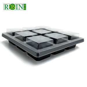 Customized Chocolate Blister Packing <strong>Trays</strong> Black Plastic <strong>Candy</strong> <strong>Tray</strong> Insert for Chocolate - Product Image 3