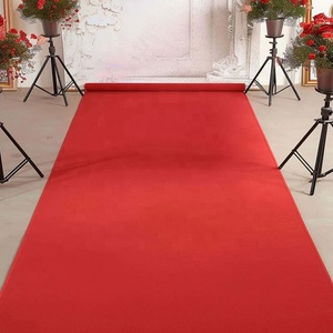 Factory Direct Premium <strong>Outdoor</strong> Event Wedding Red Carpet <strong>Runner</strong> Rugs Long Felt Aisle <strong>Runner</strong> for Wedding - Product Image 4