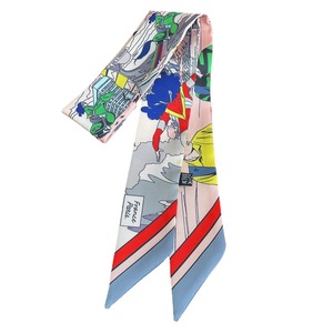 Elegante <span class=keywords><strong>borsa</strong></span> in stile Vintage <span class=keywords><strong>con</strong></span> sciarpa di seta lunga e Versatile <span class=keywords><strong>con</strong></span> manico piccolo nastro stretto per l'estate - Product Image 5