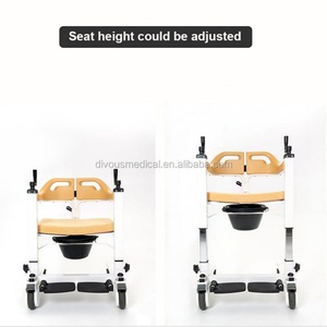 Good Quality Patient Lift Toilet Bath <b>Commode</b> Transfer <b>Chair</b> - Product Image 5