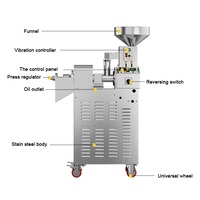 Machine à presser l'huile de ricin entièrement automatique fiable presse à huile d'arachide avocat noix de coco soja huile d'olive petite entreprise