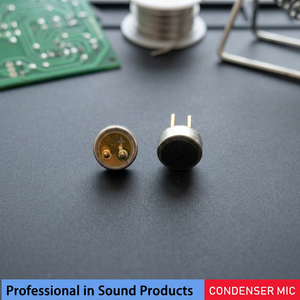 Micrófono de Condensador Omnidireccional de 4 mm 4015 con Carcasa Metálica y Certificación RoHS - Product Image 3