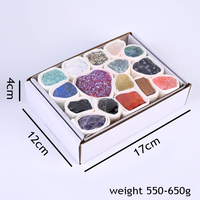 Vente chaude, cristal de guérison naturel de haute qualité, ensemble de pierres brutes Feng Shui pour la décoration de la maison et les cadeaux