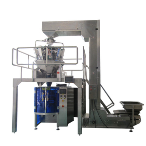 Tout en un avec peseuse multi-têtes Machine d'emballage alimentaire soufflée pour granulés - Product Image 5