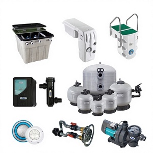 PIKES Ensemble complet d'accessoires de <span class=keywords><strong>piscine</strong></span> Système de filtration complet Équipement de <span class=keywords><strong>piscine</strong></span> avec pompe à eau de <span class=keywords><strong>piscine</strong></span> Distributeur de chlore - Product Image 1