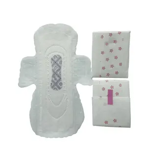 A级女性垫制造棉负离子卫生巾女性一次性卫生巾餐巾供应商