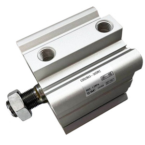 Cylindre pneumatique mince SMC MGPM12-20Z en acier inoxydable à double action, fabriqué au Japon - Product Image 3