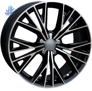 18x8J ปลอม ET35กลอสสีดำล้อ Audi 5x112 | สำหรับ Q3 A4L A3 | ฉบับขับรายวัน - Product Image 2