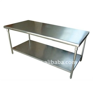 High Quality Stainless Steel Work <strong>Table</strong> Commercial <strong>Kitchen</strong> Worktable Work Food <strong>Prep</strong> <strong>Table</strong> - Product Image 2
