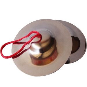 Venda quente Ferro Pratos Ferro Rub Instrumento Musical Instrumento Cymbal Noise Maker Brinquedo - Product Image 3