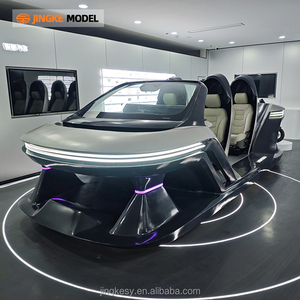 Tùy chỉnh trong suốt Mô hình xe Acrylic vỉ 1:1 mô phỏng lớn trong suốt hiển thị mô hình xe thiết kế tùy biến - Product Image 4