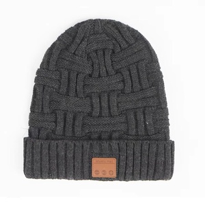 Gorro de Punto Acanalado Clásico Personalizado al por Mayor, Gorro de Invierno Unisex con Altavoz <span class=keywords><strong>MP3</strong></span> y Micrófono Integrados para Música con Manos Libres - Product Image 1