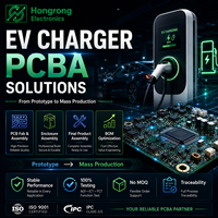 Carte PCBA de chargeur EV OEM certifiée CE TUV pour station de charge rapide AC et DC avec module de contrôle intelligent OCPP RFID et mesure intelligente personnalisée