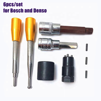 Kit de 6 Herramientas para Desmontaje y Reparación de Inyectores Diésel Common Rail para Bosch y Denso