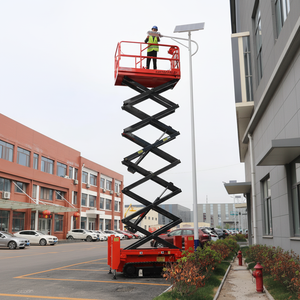 แพลตฟอร์มลิฟต์เคลื่อนที่ขนาดเล็ก300กก. 500กก. แพลตฟอร์มอลูมิเนียมสำหรับทำงาน - Product Image 1