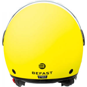 Casco Jet Befast Rapid Connect III Matt Fluo Yellow con intercomunicador integrado L - Product Image 5