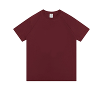 T-shirts imprimés à manches courtes respirants pour hommes avec logo personnalisé, t-shirts décontractés pour le sport et le travail