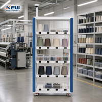 Système intelligent de gestion des stocks de bobines de fil textile avec étagère de pesage Pick-to-Light