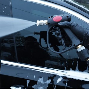 Stm High Pressure <b>Washer</b> Gun 4000Psi Adjustable Flow Stainless Steel Nozzle <b>Car</b> Wash Tool - Product Image 1