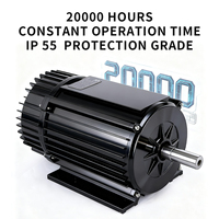 Moteur centrifuge à induction à aimants permanents triphasé industriel Jiangxin 380V 50Hz, protection IP55, efficacité IE4, 1500W