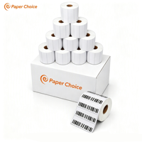 Rouleau d'étiquettes à code-barres 3x1 pouce, autocollant thermosensible, rouleau de papier thermique pour utilisation en supermarché