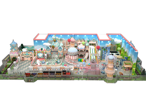 Parc de jeux intérieur en plastique pour enfants, labyrinthe pour enfants - Product Image 1