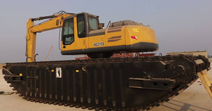 Excavadora Anfibia Eficiente XE215S con Longitud de Brazo de 5680 mm para Pantanos y Albuquerques, Precio Económico en Venta - Product Image 6