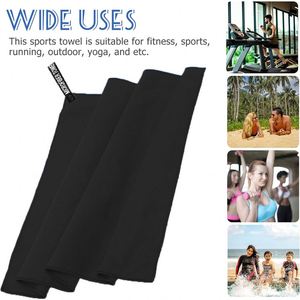 Serviettes de sport et de yoga en microfibre ultra-absorbantes à séchage rapide, légères et compactes pour le voyage et le camping, en gros - Product Image 3