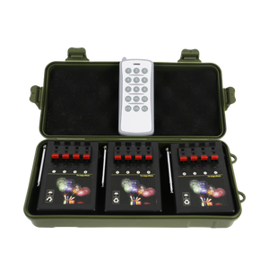 Système de tir de feux d'artifice pyrotechniques à 12 déclenchements avec télécommande sans fil pour spectacles <span class=keywords><strong>et</strong></span> événements festifs - Product Image 4