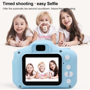 Cámara <span class=keywords><strong>Mini</strong></span> con pantalla LCD de 2,0 pulgadas para niños, cámara de juguete Digital de plástico de 1080P para regalo de Navidad y cumpleaños - Product Image 6