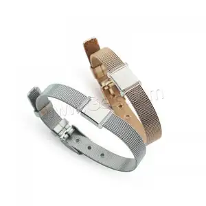 Adjustable Titanium Steel jewelry Bracelet Bangle for man plated more colors for choice 220mm 1628757