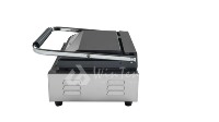 Machine électrique commerciale de gril de panini à tête unique Presse à viande Panini Grill Sandwich Maker avec prix d'usine