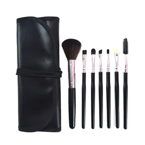 Juego profesional de brochas de maquillaje de 7 piezas, juego de brochas de maquillaje de belleza para Contorno de cara y ojos