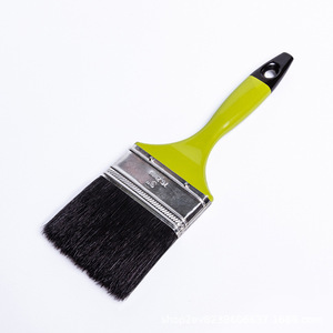 Pinceau plat à poils de porc 150 mm, manche en plastique, qualité industrielle, outil de nettoyage et de brossage - Product Image 1