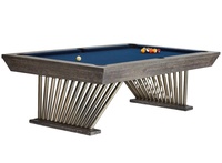 Table de billard haut de gamme la plus populaire, personnalisable, pour intérieur et extérieur, table de billard moderne de luxe en bois massif avec plateau en ardoise et tiroir