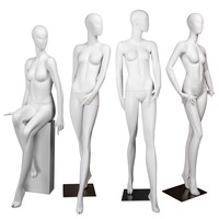 Oro negro blanco modelo nuevo tipo maniquí Dorado Cuerpo Completo maniquí Sexy maniquí femenino de pie para exhibición