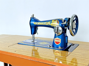 Machine à coudre domestique JA2-1 avec table à 2 tiroirs et support en fonte, marque Jukky <span class=keywords><strong>Beefly</strong></span>, pour usage domestique sans électricité - Product Image 2