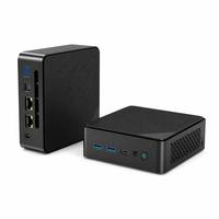 Mini PC Barebone GN7 con Doble LAN, AMD Ryzen 5 3500U, 16GB, SSD de 512GB, Windows 11 Pro, 4K, Triple Pantalla, Computadora de Escritorio Silenciosa para Negocios