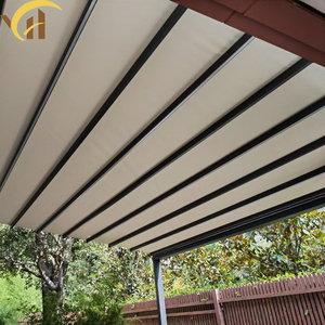 Pérgola Retráctil Plegable Impermeable de Alta Calidad con Marco de Aleación de Aluminio, Control Remoto, Anti-UV, para Todas las Estaciones, para Balcón - Product Image 3