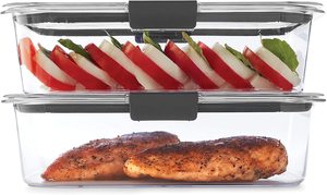 Recipientes <span class=keywords><strong>de</strong></span> Vidrio para Preparación <span class=keywords><strong>de</strong></span> Comidas con Múltiples Compartimentos y Cierres Herméticos - Ideales para la Planificación <span class=keywords><strong>de</strong></span> Comidas - Product Image 3