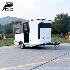 Portable Mini Camper Trailer Compact Lightweight for Outdoor Camping - Product Image 1