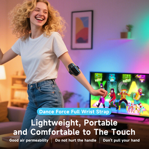 Nouveau JYS pour 2 accessoires ensemble de contrôleur de jeu de sport en Silicone sans fil escrime <span class=keywords><strong>raquette</strong></span> de Tennis <span class=keywords><strong>volant</strong></span> de course pour - Product Image 4