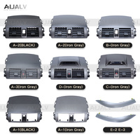 Grille d'Aération de Climatisation pour Toyota Corolla 2008-2013, Cadre de Sortie Central Gauche Droite pour Intérieur de Voiture